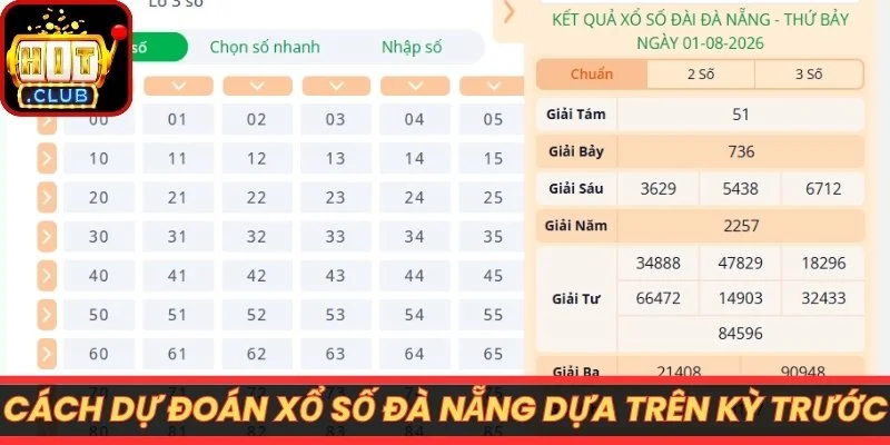 Cách dự đoán xổ số Đà Nẵng dựa trên kỳ trước