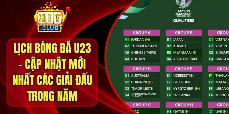 Lịch Bóng Đá U23