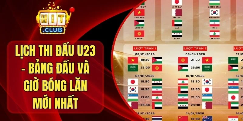 Lịch Thi Đấu U23