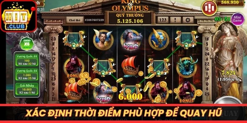Xác định thời điểm lý tưởng để quay hũ Jackpot