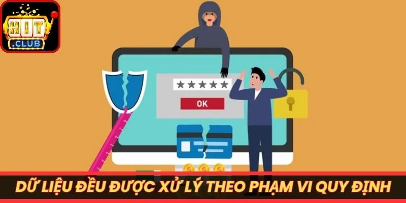 Mọi dữ liệu đều được xử lý theo phạm vi quy định