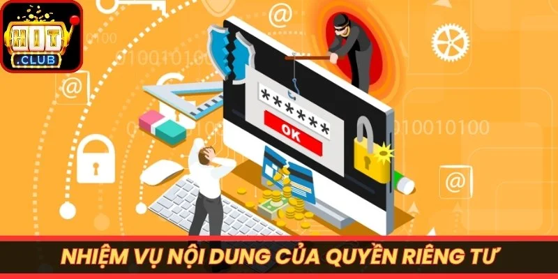 Nhiệm vụ nội dung của quyền riêng tư